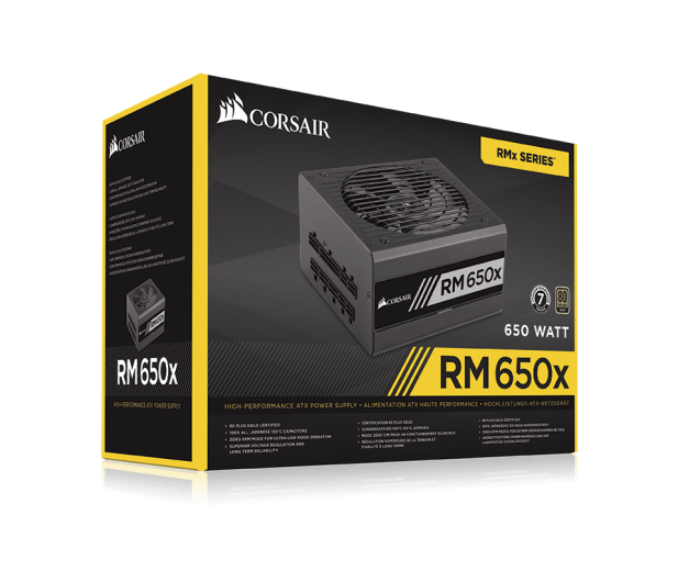 Corsair RM650X 650W Gold BOX - 308911 - zdjęcie 5